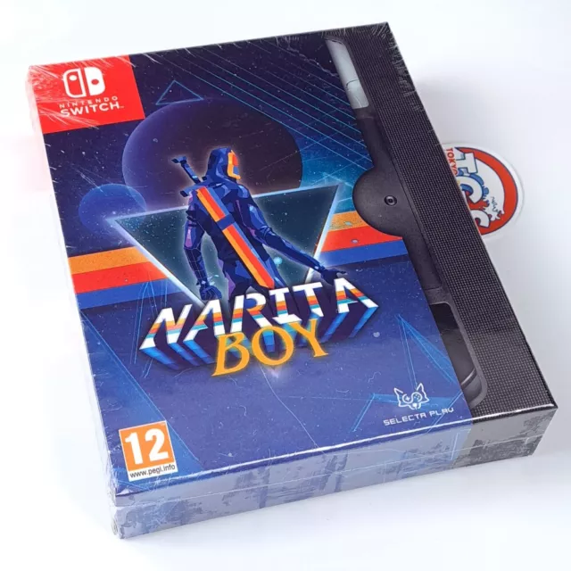 Narita Boy Collector Edition VHS SWITCH EU Game In FR-ES-JP-EN-DE-PT-RU-KO (Acti