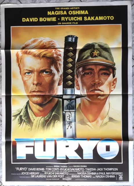 poster 2 sh FURYO Merry Christmas Mr Lawrence David Bowie Oshima og Italy 1983