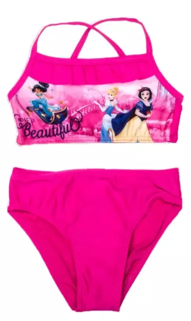 Disney Princess Badeanzug / Bikini rosa oder pink