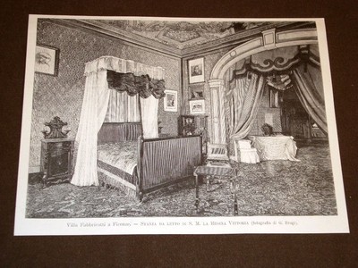 1893 REGINA D’INGHILTERRA VILLA PALMIERI FIRENZE ERITREA BATA AGOS SIGNORA COTTU 