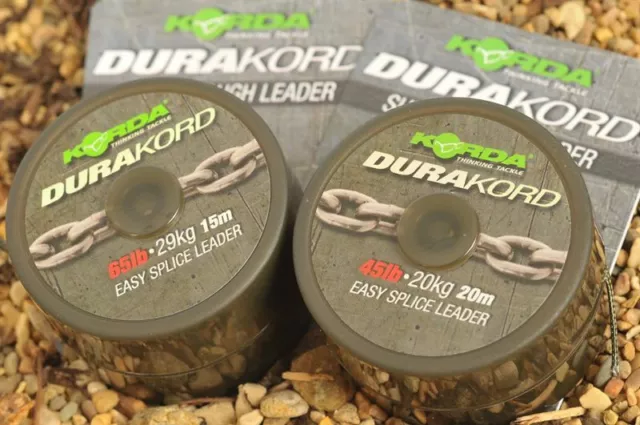 Korda Arma Dura Kord Shockleader / Catfish hooklink  *All Sizes* Pay One Postage