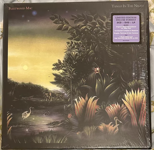 Fleetwood Mac Tango In The Night Ltd Ed 3x CD + DVD + Vinyl Deluxe Box Set Ex+