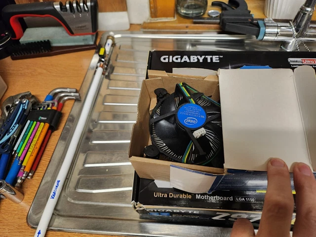 GIGABYTE GA-Z97P-D3 MOTHERBOARD Intel Z97 LGA 1150 (Socket H3) ATX I5 ...