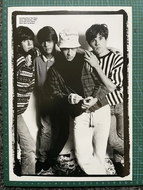 STONE ROSES A4 Poster/Original Magazine Clipping Ian Brown Second ...