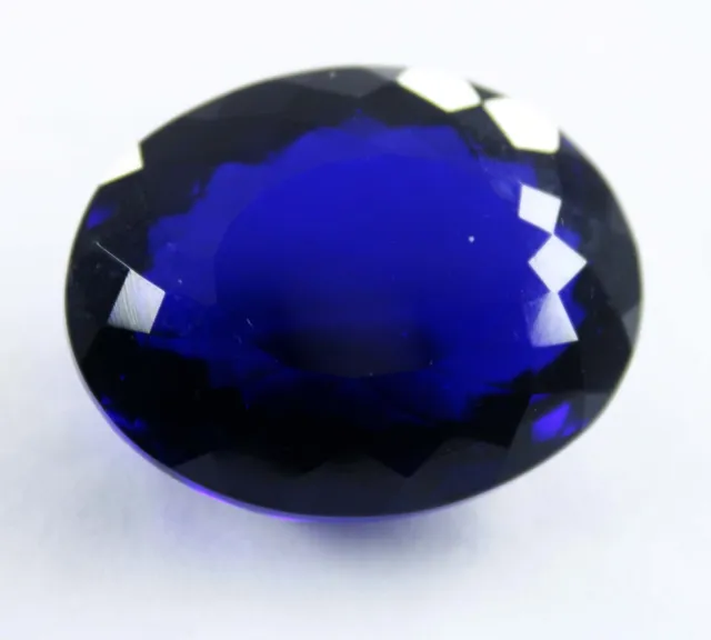 55 Ct Natural Tanzanite Loose Gemstone Deep Blue Oval Cut CERTIFIED Huge Size