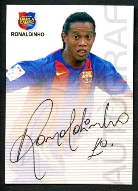 Carte Panini Megacracks 2004-05 #69 Thiago Motta - Barcelona - Autografo