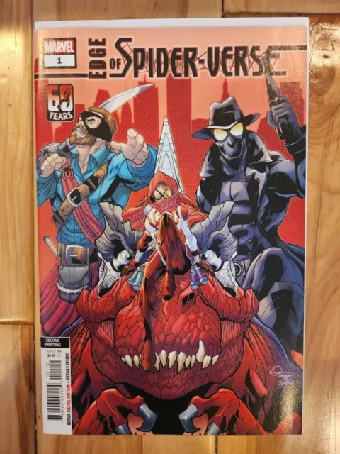 Edge of Spider-Verse #1 (2022) 2nd Print. High Grade 9.6.