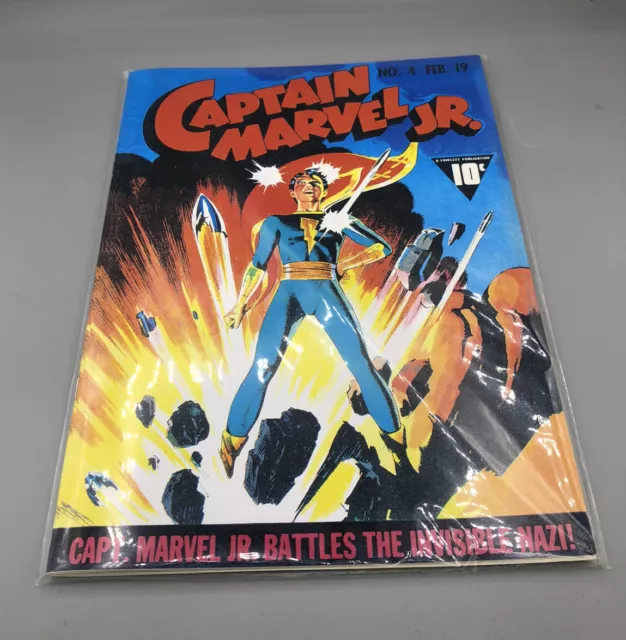 Captain Marvel Jr. (No.4 Feb 19) Golden Age Facsimile 2023 NM+