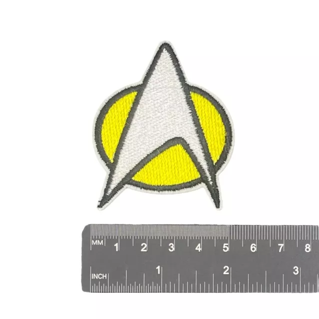 Star Trek Patch Aufnäher Bügelbild Flicken Applikation USS Enterprise Picard 3