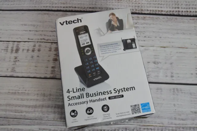 Vtech 4 Line Small Business System Accessory Handset AM18047  NEW