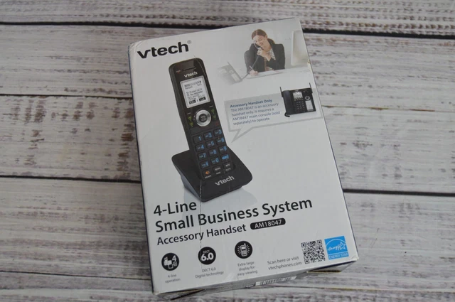 Vtech 4 Line Small Business System Accessory Handset AM18047 NEW Vtech 4 Line Small Business System Accessory Handset AM18047 NEW
