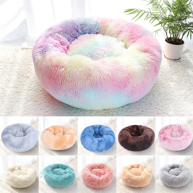 Orthopedic Soft Calming Pet Bed Anti Anxiety for Small Medium Large Dogs Cats