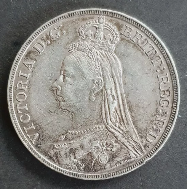 Victoria Silver Crown 1889