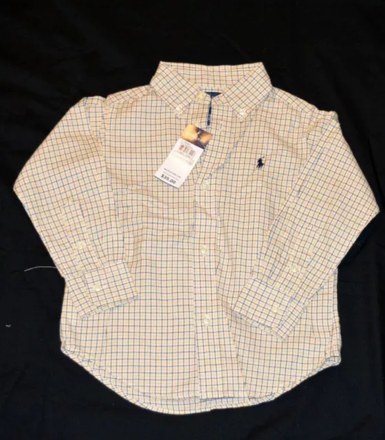 NWT Polo by Ralph Lauren Baby Boy Top, 3T