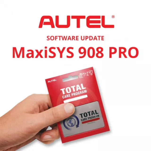 Autel MaxiSYS MS908 PRO 1 anno scheda aggiornamento software consegna codice istantanea