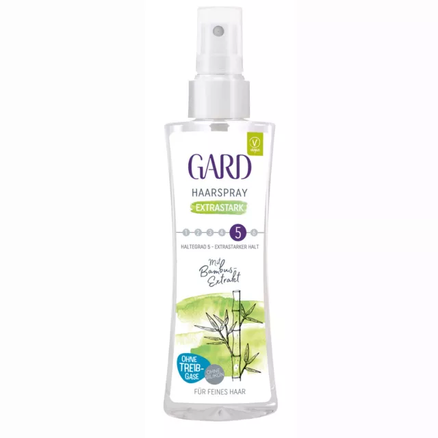 GARD Pump Haarspray Extrastark mit natürlichem Bambusextrakt 145ml
