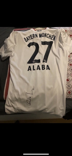 Fc Bayern Trikot alaba Unterschrift