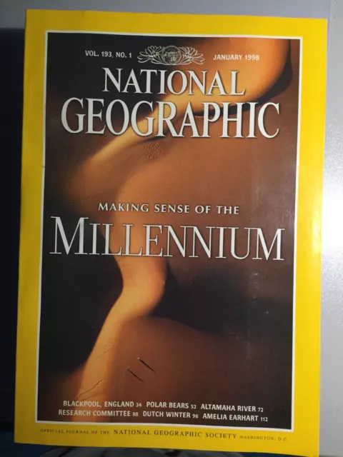 National Geographic, engl. Ausgabe, Jahr 1998 January Millenium Polar Bears