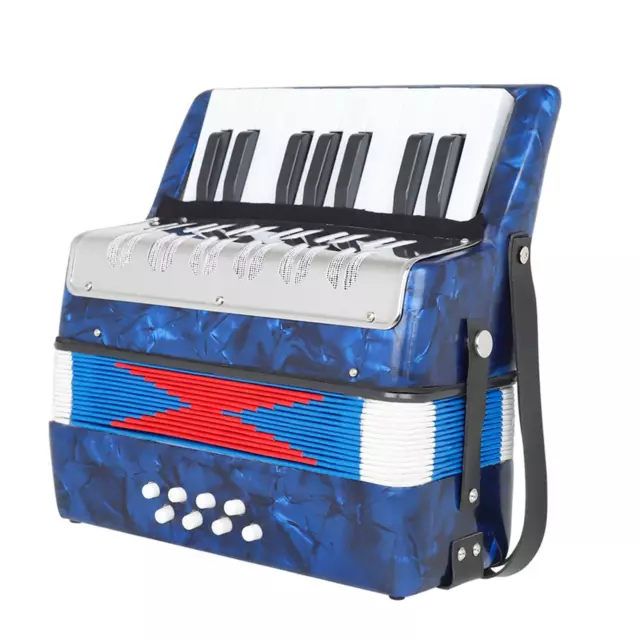 Esquirla Professional 17 Key 8 Bass Piano Accordion Keyboard Instrument Gifts