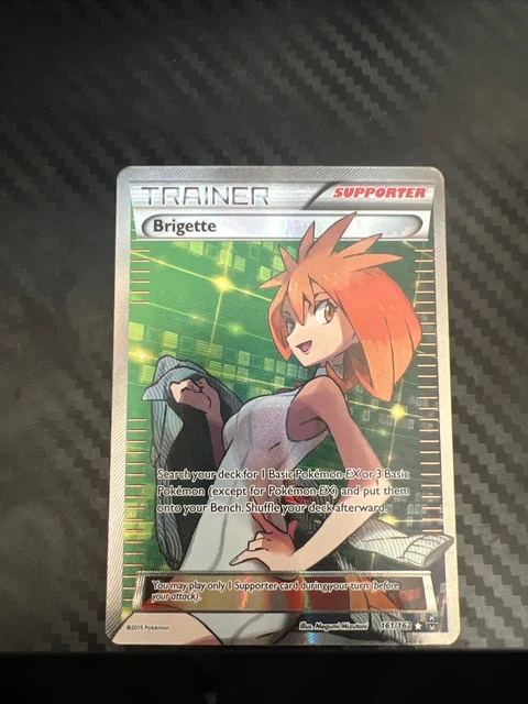 POKMON TCG BRIGETTE BREAKthrough 161/162 Holo Full Art $14.99 - PicClick POKMON TCG BRIGETTE BREAKthrough 161/162 Holo Full Art $14.99 - PicClick