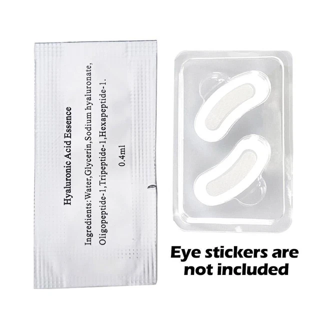 Parches para ojos con microagujas reafirmantes de la piel de ácido hialurónico antihinchazón