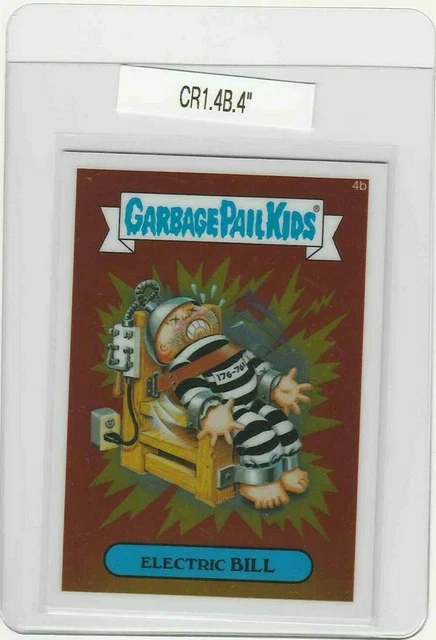 Garbage Pail Kids Electric Bill 4b GPK Topps 2013 Chrome Series 1