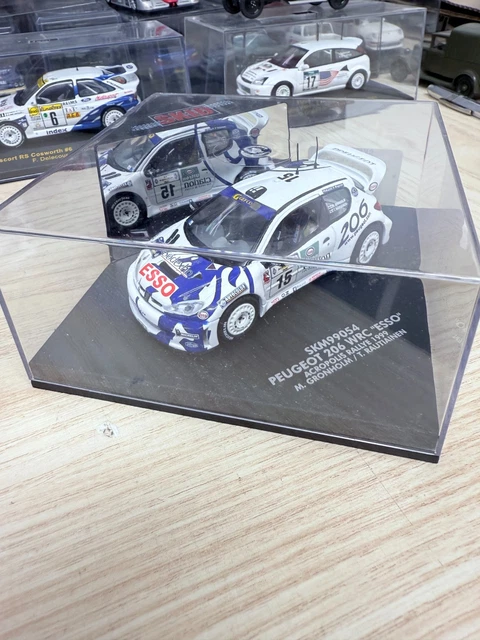PEUGEOT 206 WRC SKM99054 ACROPOLIS RALLYE 1999 IXO 1/43