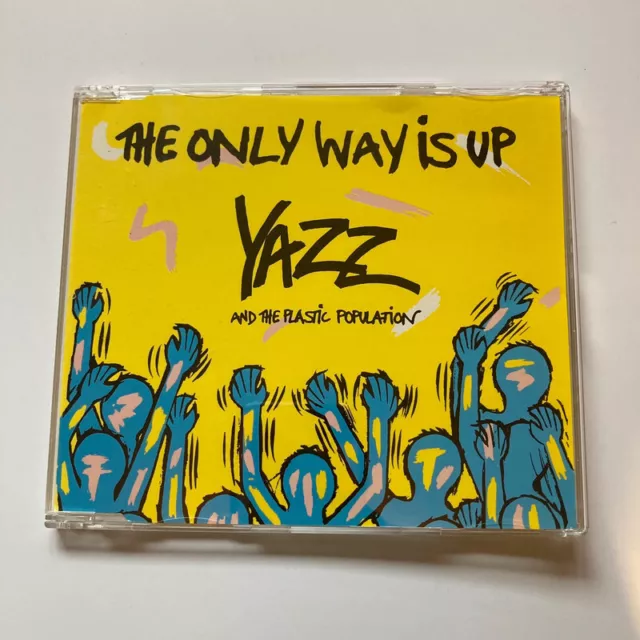 (CD1785) The Only Way Is Up by Yazz and The Plastic Population RARE UK CD Single