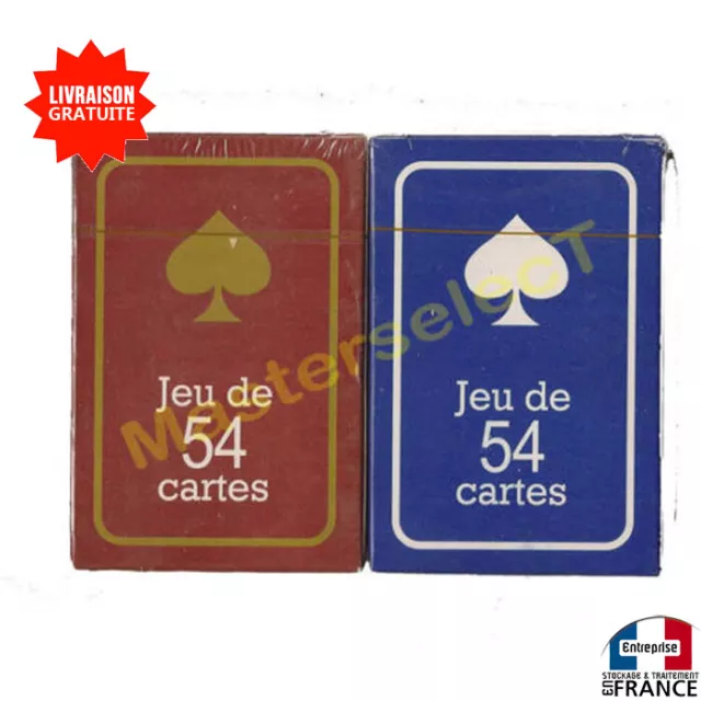 2x Jeu de 54 cartes ! Envoi sécurisé !