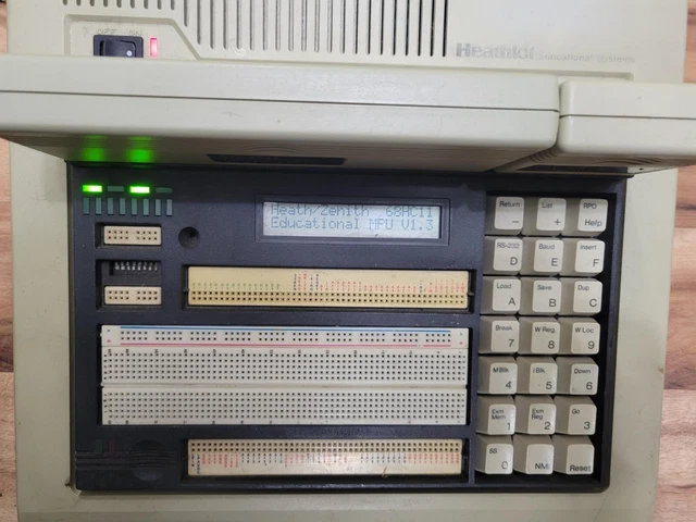 Heathkit ETW-3800 6811 CPU and 128k memory