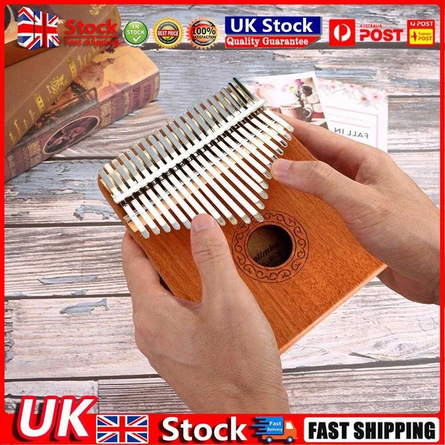 Wooden Kalimba 21 Key Finger Thumb Piano Mbira Acacia Musical Instrument Gift H1