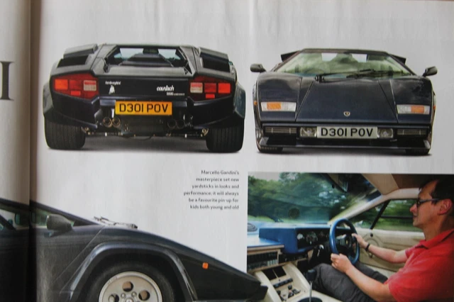 ORIGINAL LAMBORGHINI COUNTACH Buyers Guide CSC 2022 magazine article £5 ...