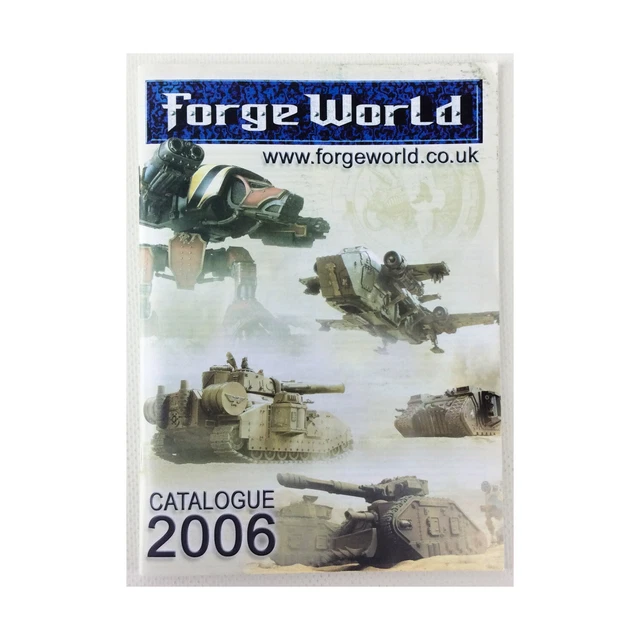 Forge World Forge World Catalog Catalogue 2006 VG+