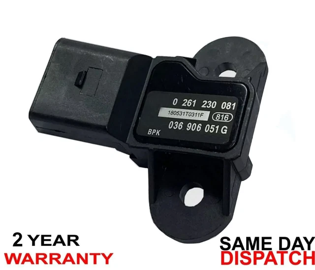 AIR INTAKE TURBO BOOST PRESSURE MAP SENSOR FOR VW Caddy / AUDI Q3 Q7- 036906051G