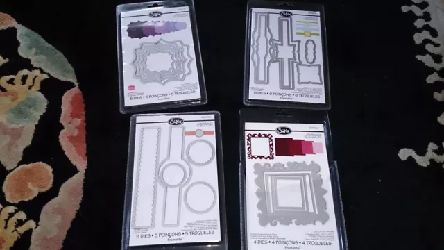 Job Lot of Sizzix Metal Dies New