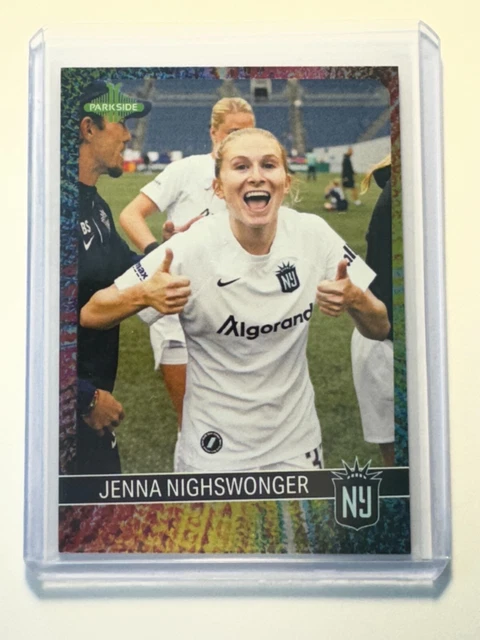 JENNA NIGHSWONGER /100 Shimmer 2023 Parkside NWSL Vol 2 étoiles NJ/NY