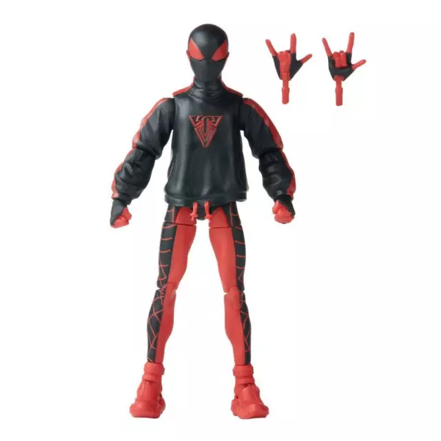 Hasbro Marvel Legends Series Miles Morales Spider-Man Legends, 6 Inch Action