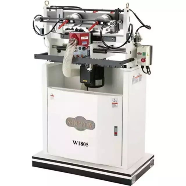 Shop Fox W1805 16-1/2" Ergonomic Dovetail Machine w/ Pneumatic Clamps