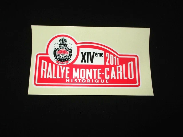 Mini Cooper Rallye Monte Carlo 1964-1994 Classic Sticker | PH