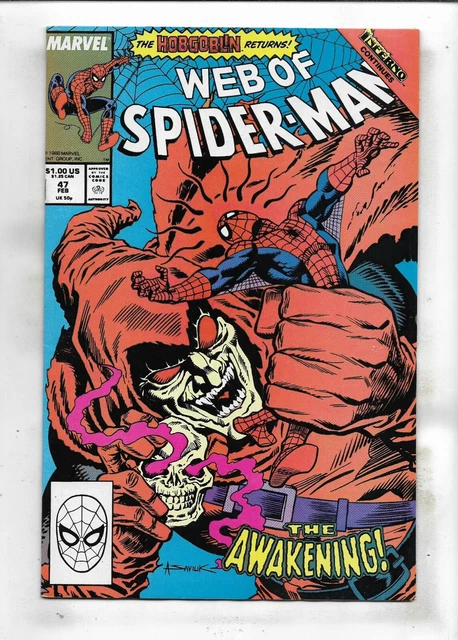 Web Of Spider-Man 1989 #47 Fine/Very Fine