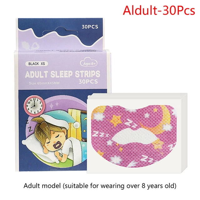 30Pcs Anti-Snoring Stickers For Adult Children Night Sleep Breathing Correction