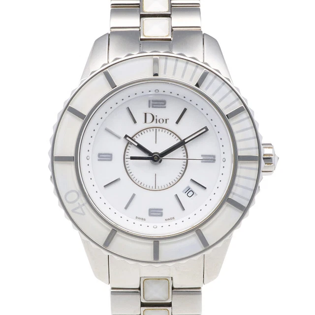 Christian Dior crystal Watches CD113111 Stainless Steel used