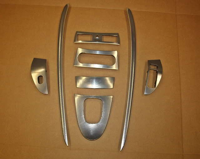 FSFY Chrom Fensterheberschalter Abdeckung Für Mercedes Benz - Innenraum Zierleiste Silber