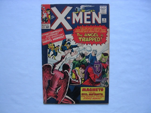 X-Men #5**Marvel Comics (1964)**Magneto & The Evil Mutants