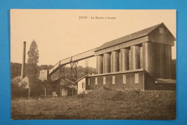 Meurthe et Moselle 54 Lorrain CP CPA Joeuf 1905-20 Le Moulin a Slags factory ++