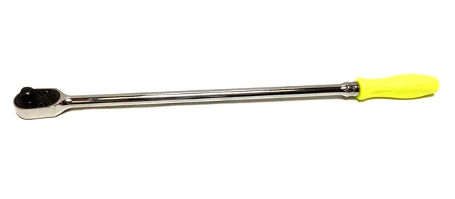 NEW Snap-on™ 3/8" drive 17" Long Hi-Viz handled Ratchet FHLLD80HV Dual 80 Tech
