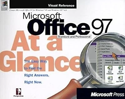 MICROSOFT OFFICE 97 at a Glance (At a Glance (Microsoft)), Perspection ...