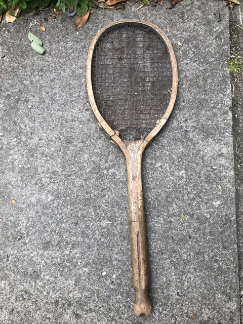 BIN VINTAGE TENNIS racket Very Rare Fishtail Ravished £39.99 - PicClick UK