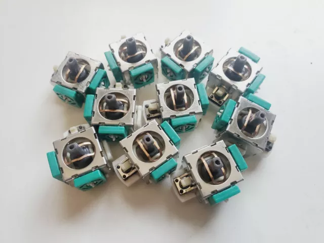 Lot Of 10 Analog Stick 3D Joystick Module Replacement For Xbox 360 & PS2