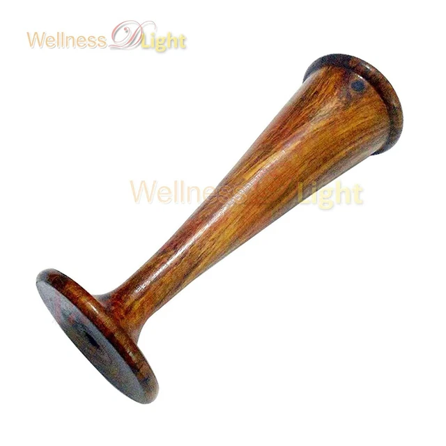 Wooden Pinard Stethoscope, Beech Wood, for Midwives, Ear Trumpet
